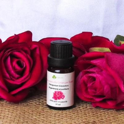 Huile Essentielle de Géranium Rosat